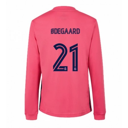 Real Madrid Martin Odegaard Maglia Trasferta 2020/2021 Manica Lunga